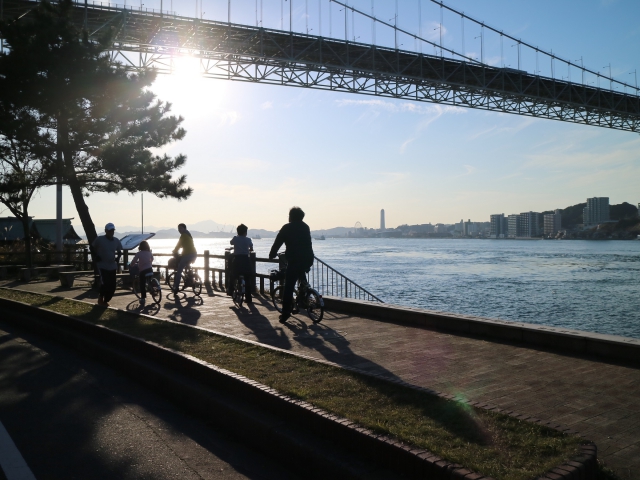 Cycling (Rental bicycle station JOYiNT Mojiko)